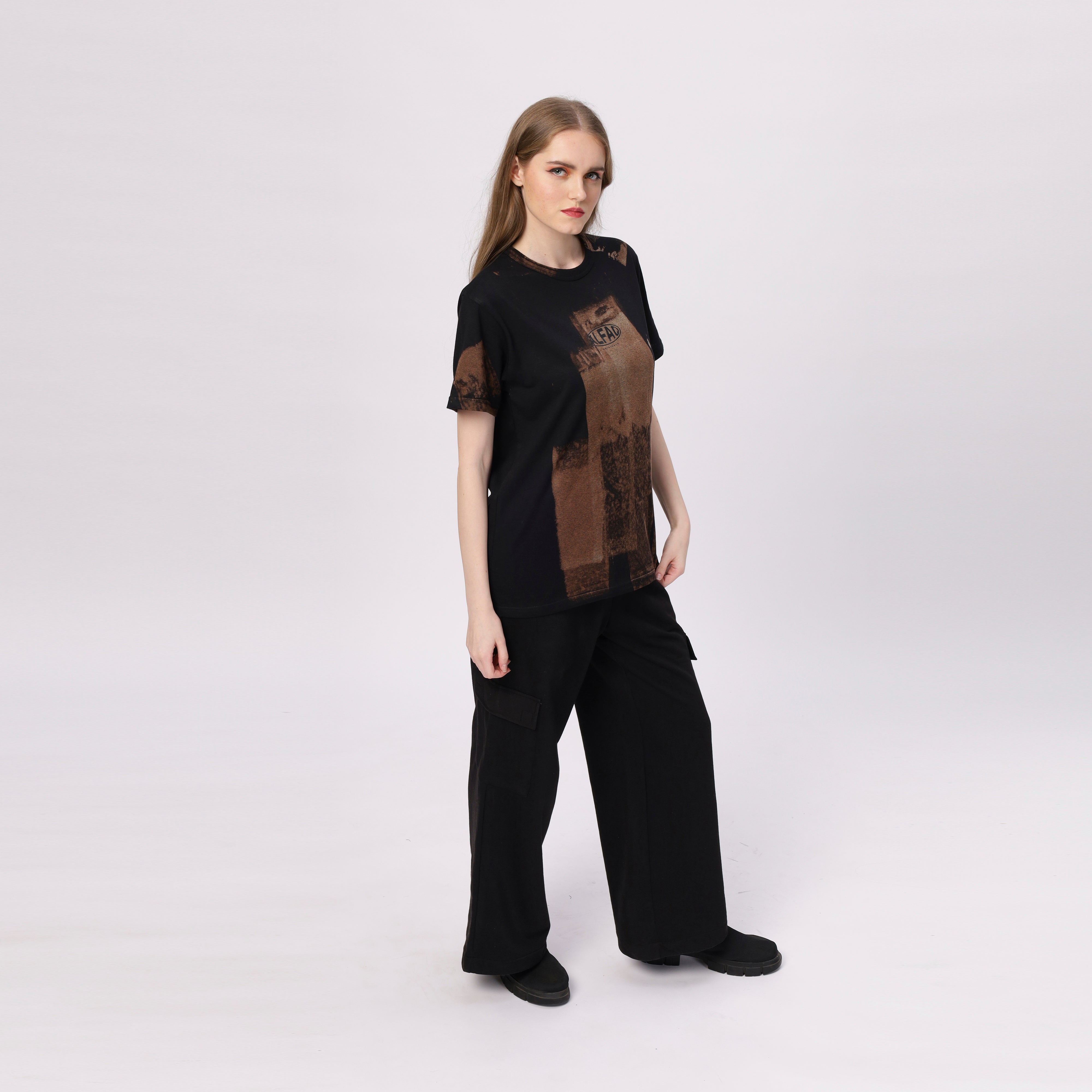 Alfaq Orignal Strap Oversized Tshirt - Alfaq